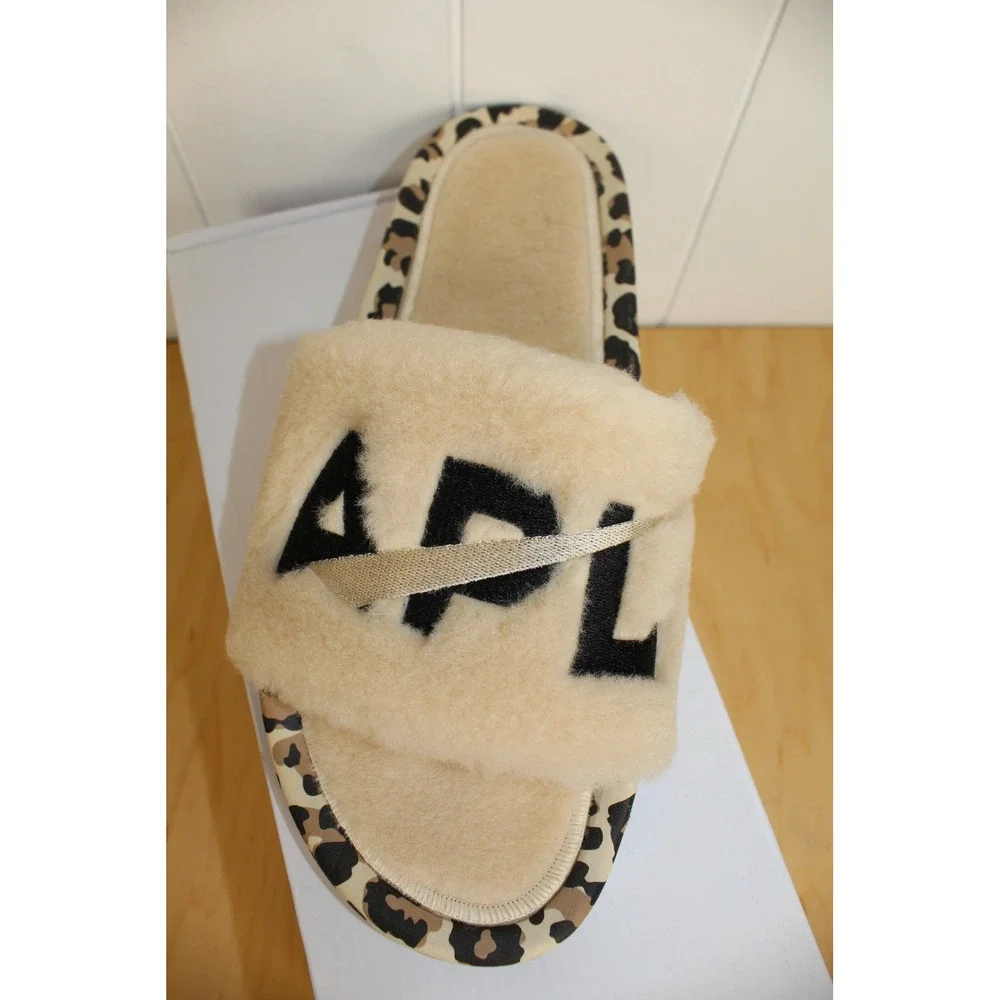 APL shearling slide